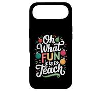 Carcasa para iPhone Air Oh What Fun It Is Is To Teach Clase de Profesor educador -