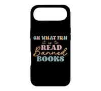 Carcasa para iPhone Air Oh What Fun it is to Read Banned Books and Coffee Fight Evil