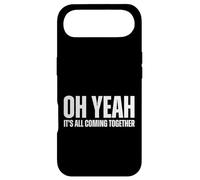 Carcasa para iPhone Air Oh Yeah, It's All Coming Together - Diseño de Texto en Blanco