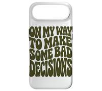 Carcasa para iPhone Air Olive Retro On My Way To Take Bad Decisions Party Beach