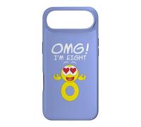 Carcasa para iPhone Air OMG I'm 8 Funny Birthday