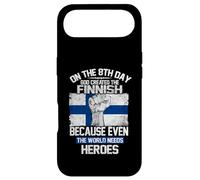 Carcasa para iPhone Air On The Eighth Day God Created The Finnish Pride Heroes