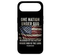 Carcasa para iPhone Air One Nation Under God - Christian Faith Patriotic USA Vintage