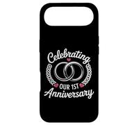 Carcasa para iPhone Air One Year of Marriage Milestone Celebrating Our 1st Wedding