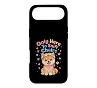 Carcasa para iPhone Air Only Here To Sniff Chairs Kawaii Shiba Dog