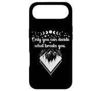 Carcasa para iPhone Air Only You Can Decide What Breaks You Book Lover Bookish Books