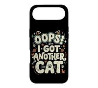 Carcasa para iPhone Air Oops! I Got Another Cat Fun Kitten Lover Retro Mujeres Gato Mamá