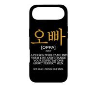 Carcasa para iPhone Air Oppa Coreano Word Funny Seúl Corea KDrama Cultura