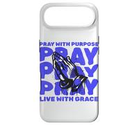 Carcasa para iPhone Air Orar con Propósito Viva Gracia Religiosa Cristiana Dios Fe