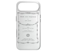 Carcasa para iPhone Air Orgullo y prejuicio Jane Austen Bookworm Vintage Cubierta de Libro
