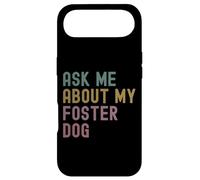 Carcasa para iPhone Air Orgullosa mamá adoptiva papá preguntarme por mi Perro adoptivo mamá
