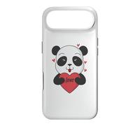 Carcasa para iPhone Air Oso Panda con Gran corazón Amor