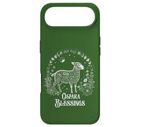 Carcasa para iPhone Air Ostara Blessings Pagan Spring Lamb Floral Moon Ostara