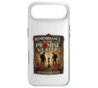 Carcasa para iPhone Air Our Heroes Remembrance is The Promise We Keep Inspire Cita