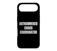 Carcasa para iPhone Air Outnumbered Chaos Coordinator Mom Life Funny Parenting