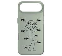 Carcasa para iPhone Air OW OW Stick Character Figure Humor Chronic Pain Awareness