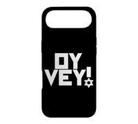 Carcasa para iPhone Air Oy Vey Funny Jewish Yiddish, Hombres, Mujeres, niños, Hanukkah Holiday
