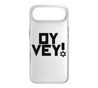 Carcasa para iPhone Air Oy Vey Funny Jewish Yiddish Hombres Mujeres Niños, Hanukkah Holiday