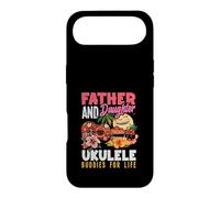 Carcasa para iPhone Air Padre e Hija Ukelele Buddies For Life Reproductor de música