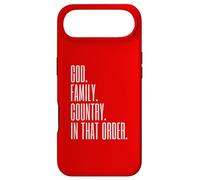 Carcasa para iPhone Air País de la Familia de Dios en Ese Orden Escritura