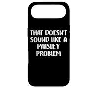 Carcasa para iPhone Air Paisley Personalized Cute Flower Girls Paisley Name