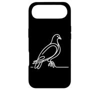 Carcasa para iPhone Air Paloma Bravía Line Art Observador de Aves