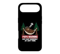 Carcasa para iPhone Air Papa Bear Warning May Nap Suddenly At Any Time