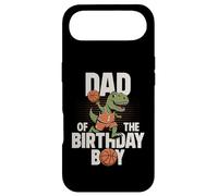 Carcasa para iPhone Air Papá del cumpleaños niño T-Rex Dino Baloncesto cumpleaños