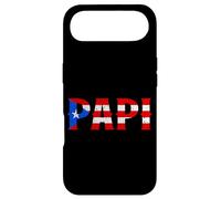 Carcasa para iPhone Air Papi Bandera Puertorriqueña Puerto Rico Día del Padre Patriótico