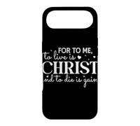 Carcasa para iPhone Air para mí, Vivir es Cristo y Morir es Ganancia