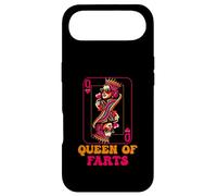 Carcasa para iPhone Air Parodia de Cartas de la Reina de los Pedos con la Dama coronada Retro