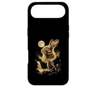 Carcasa para iPhone Air Pascua 2027 Bunny Aullando a la Luna Meme