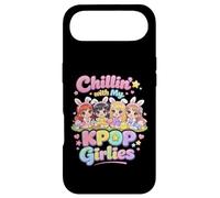 Carcasa para iPhone Air Pascua KPOP Music Chillin with My K-Pop Chicas Mujeres Chicas
