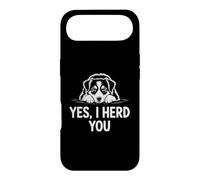 Carcasa para iPhone Air Pastor Australiano Yes I Herd You Funny Dog Humor