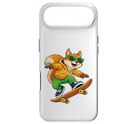 Carcasa para iPhone Air Patineta Squirrel Riding Skateboard Skater Gráfico