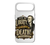 Carcasa para iPhone Air Patrick Henry Give Me Liberty or Death Cita histórica