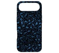 Carcasa para iPhone Air Patrón de Estampado de Leopardo exótico Safari Negro y Azul Marino