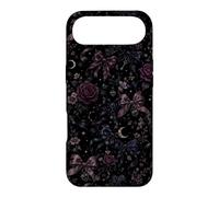 Carcasa para iPhone Air Patrón de Luna botánica Vintage con diseño Floral, Estilo Bow Coquet