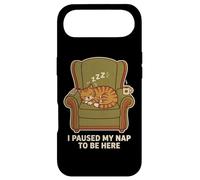Carcasa para iPhone Air Pause My Nap To Be Here Funny Cat Nap