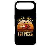 Carcasa para iPhone Air Pavo Holding Pizza Acción de Gracias Guardar un Pavo Comer Pizza