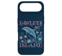 Carcasa para iPhone Air Pawleys Island SC - Recuerdo Colorido para Amantes de los Delfines