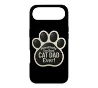 Carcasa para iPhone Air Pawsitively, el Mejor Juego de Palabras Divertido de papá con Gatos para el Día del Padre