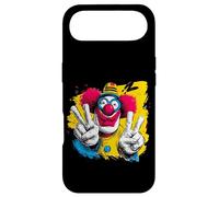 Carcasa para iPhone Air Payaso Doble Paz Retro Pop Personaje Gráfico Signo Gesto