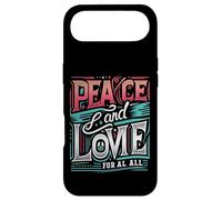 Carcasa para iPhone Air Paz & Amor para Todos Construyendo Unidad Amor Paz Brillo Brillante