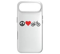 Carcasa para iPhone Air Peace Love Mountain Bikes Funny Retro MTB Biking