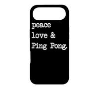 Carcasa para iPhone Air Peace Love & Ping Pong | Tenis de Mesa
