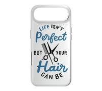 Carcasa para iPhone Air Peluquería Barbería Life Isn'T But Your Hair Can Be