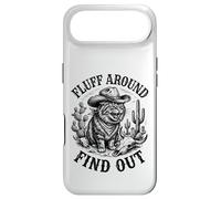 Carcasa para iPhone Air Pelusa Alrededor Descubra Gato Enojado Cowboy Critter Western