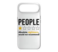Carcasa para iPhone Air People One Star Absolute Nightmare Would Not Recommend