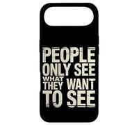 Carcasa para iPhone Air People Only See What They Want To See Truth Reflection -